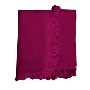 Kickee Pants Basic Ruffle Stroller Blanket